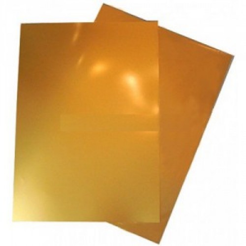 Пластик золото для струйной печати А4 300 мкр (25 листов)
