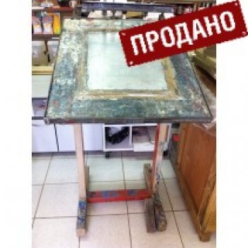 Трафаретный станок плоскопечатный  на станине с вакуумом Б/У