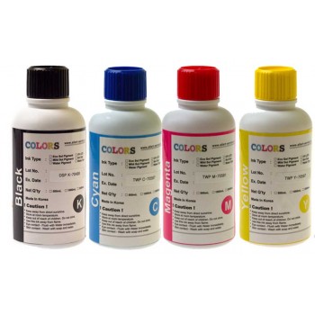Чернила текстильные  4*500мл цвета CMYK Colors