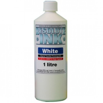 Чернила  текстильные белые REZOLUTE 1л Чернила  текстильные белые REZOLUTE 1л