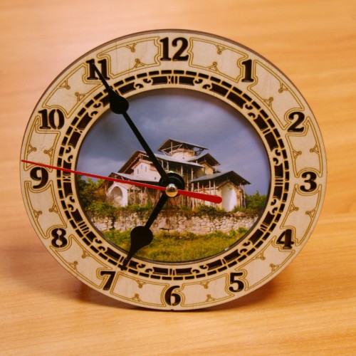Часы деревянные 150мм (вставка 95мм)