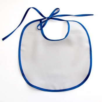 Слюнявчик с цветным кантом (220х240 мм)