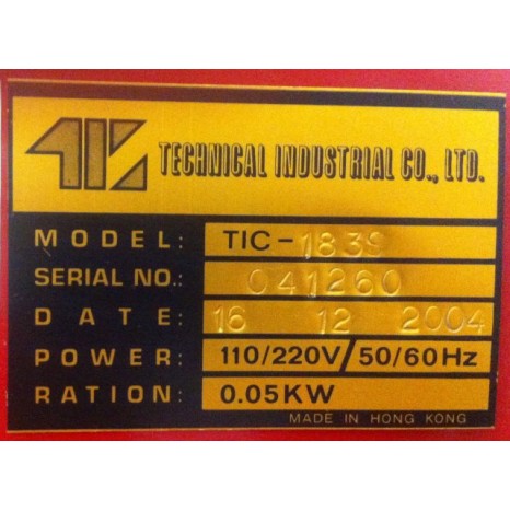 Тампонный станок TIC-183S(настольный) Б/У