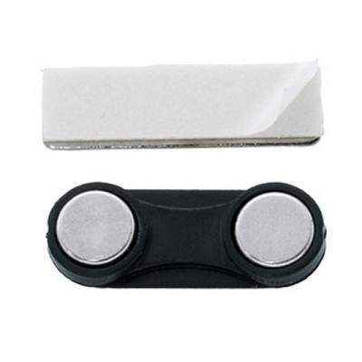 Магнитные крепления для бейджей 34х13 (пластик)