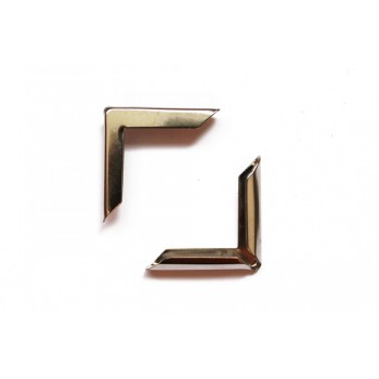 Уголки металлические, Золото, простые_15